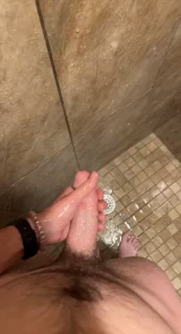 penis shower wet clip