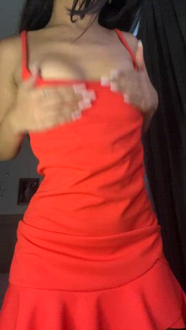 Wanna see me naked? Help me remove my dress and your wish will be granted