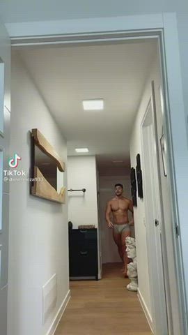 Big Dick Bodybuilder TikTok Underwear clip