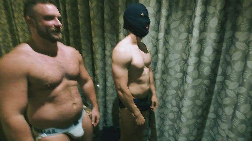 anal australian bareback gay mask onlyfans threesome worship clip