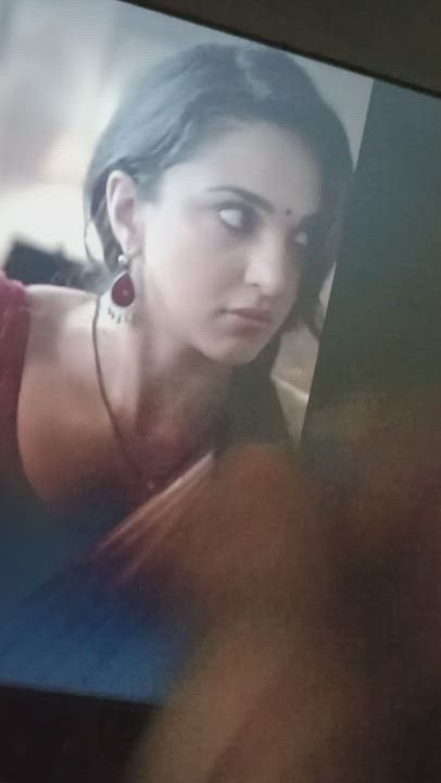 Cum Tribute to the lusty Kiara Advani. Both of us cum at the same time. 💦