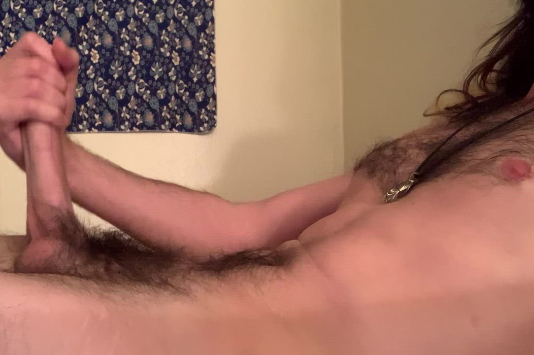 Solo shooting on my hairy chest