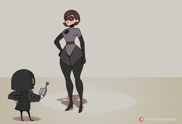 Suit Testing by Tail-Blazer (Animation BE Helen Parr)