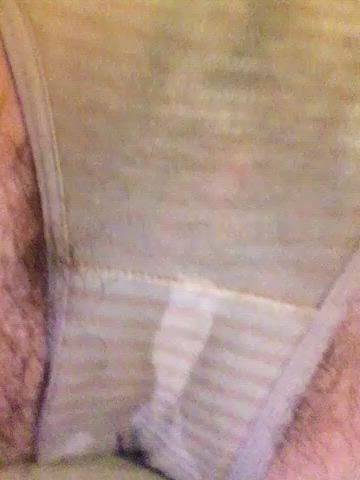 Soaked through my panties while begging to cum.