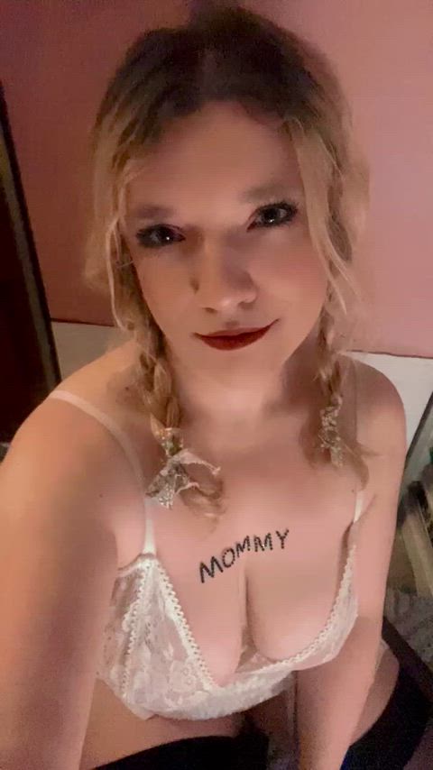 blonde body cute femdom gentle lingerie mom onlyfans pigtails chubby-girls femme-fatales