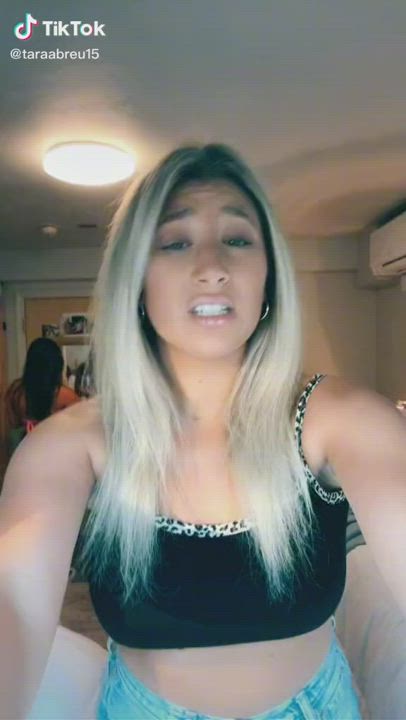 Blonde Boobs College clip