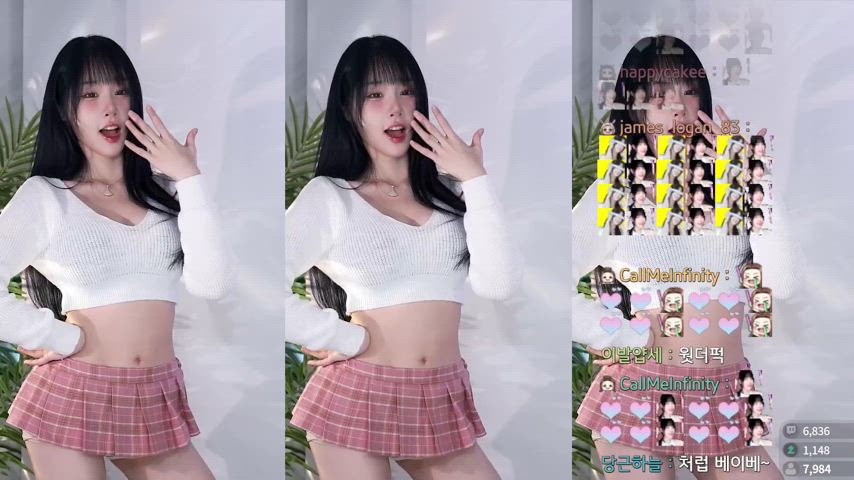 asian big tits dancing korean clip