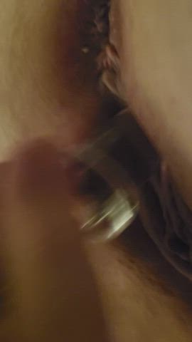 Asshole Glass Toy Orgasm clip