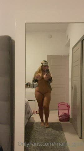 Big Ass Curvy Model Selfie Thick clip
