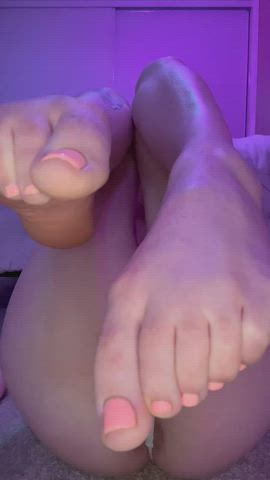 Feet Foot Fetish Thong Toes clip