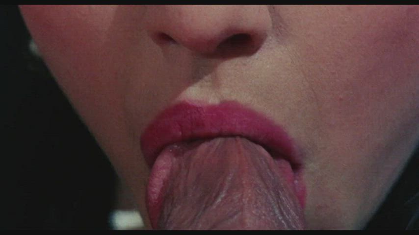 blowjob close up retro vintage clip