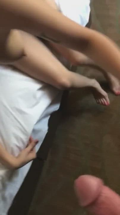 Asian cutie can't handle big cock