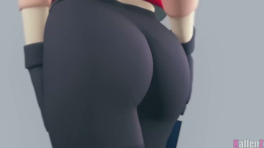 3d animation hypnosis leggings rule34 seduction slow motion solo tight ass yoga pants