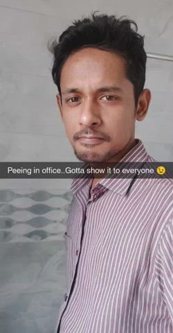 flashing office peeing clip