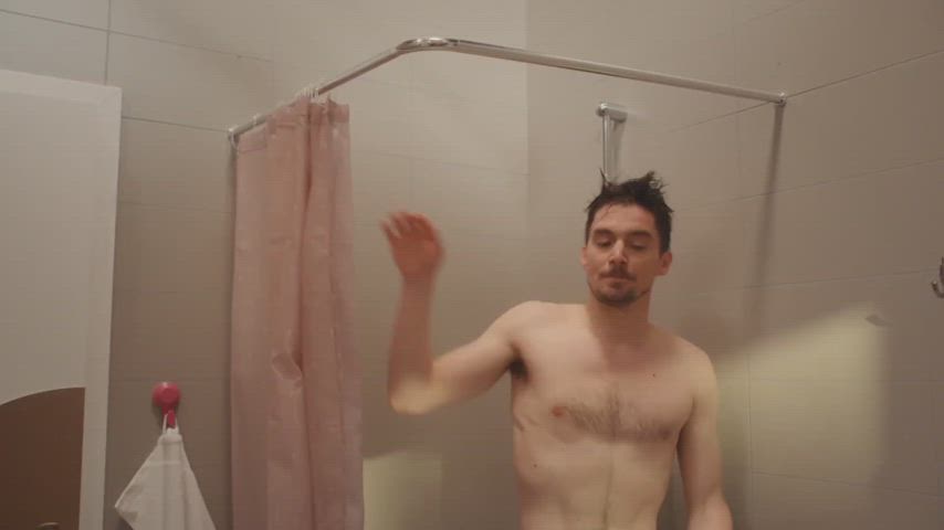 bathroom cfnm embarrassed exposed gay shower clip