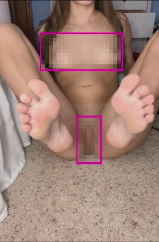 Betas only get to play with her feet