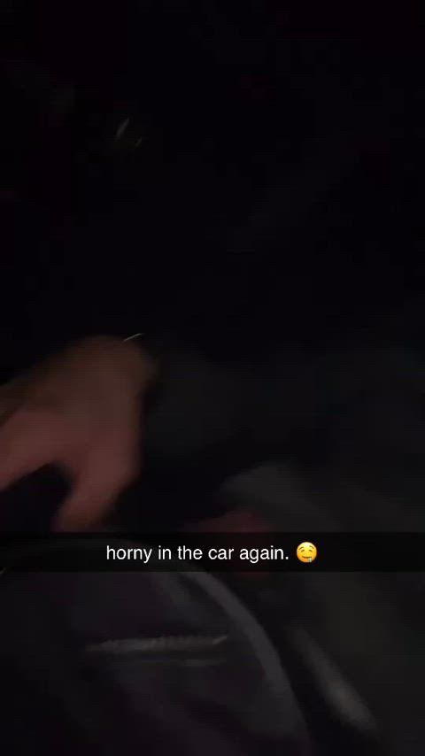 horny in the car