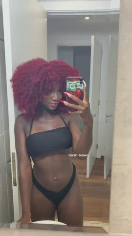 Afro Big Tits Bikini Ebony Porn GIF by sarah-brown