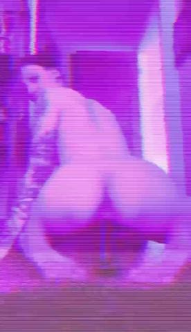 Anal Ass Spread Dildo Goth Grinding Tight Ass Tight Pussy Tiny Waist Twerking clip