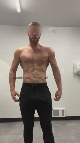 changing room male masturbation muscles solo clip