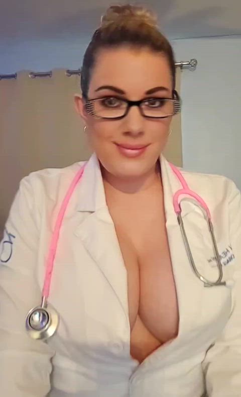 Busty nurse