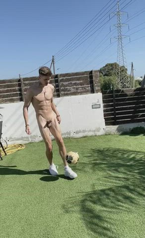 Big Dick Football Nude Outdoor Twink clip
