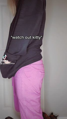Kitty cat photobomb 😻
