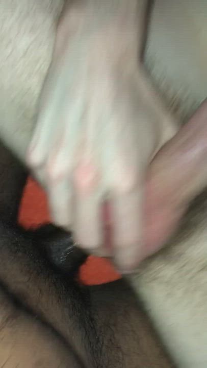 Met up with a fuck buddy of mine today and got my ass destroyed by his cock. DM for