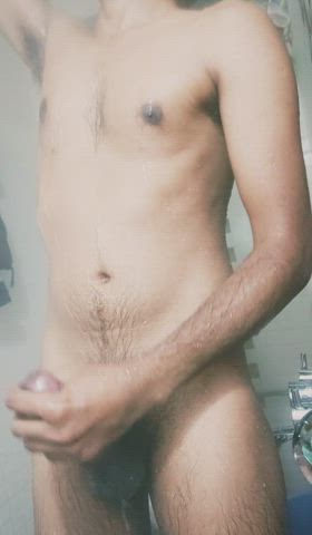 big dick cock cock milking cumshot desi indian shower clip