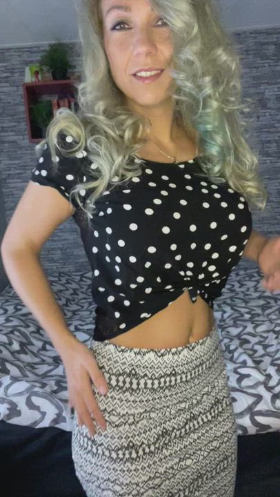 big tits blonde milf clip