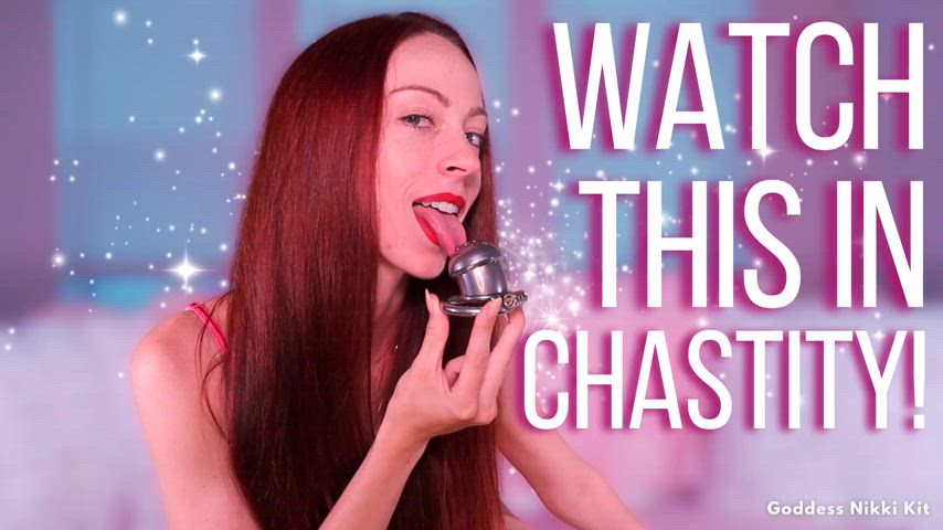 New Clip! 🚨 Watch THIS in Chastity ⬇️ Buy this if you own a chastity cage