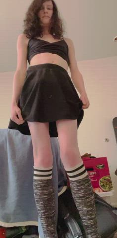 A surprise under my skirt