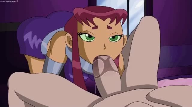 Starfire Sucking a Large Dick (Incogneato)