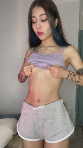 petite teen tits clip