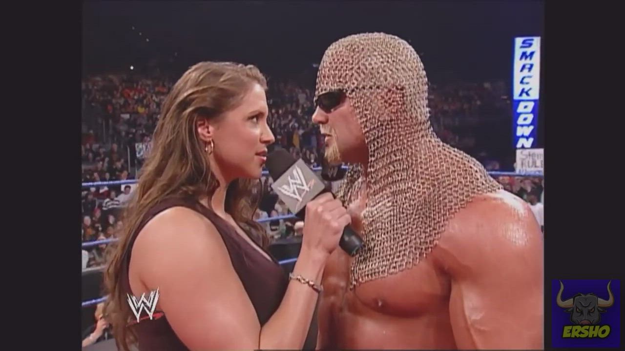 Any WWE fans remember when Stephanie McMahon teased Scott Steiner in the ring?