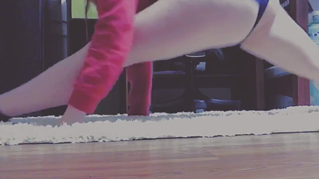 Ass Flexible Stretching Twerking clip