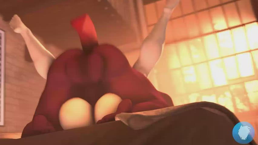 animation bed sex big balls cartoon cumshot ejaculation futanari sfm r/matingpress