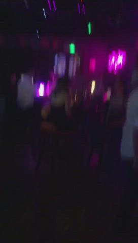 asian bar blonde chinese clothed club dancing nightclub public clip