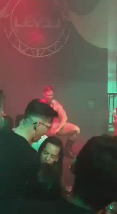 Cock Gay Groping Stripper clip