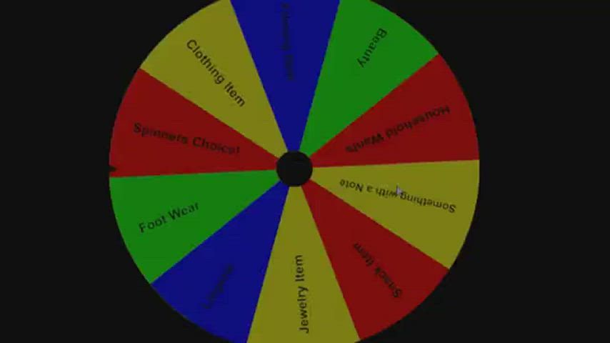 Wish List Wheel Game *NEW INTERACTIVE CLIP!* - Links in Comments -
