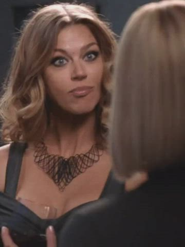 adrianne palicki cleavage sexy clip