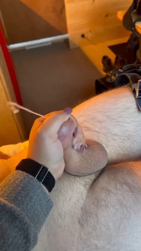 cfnm cumshot handjob ruined orgasm clip