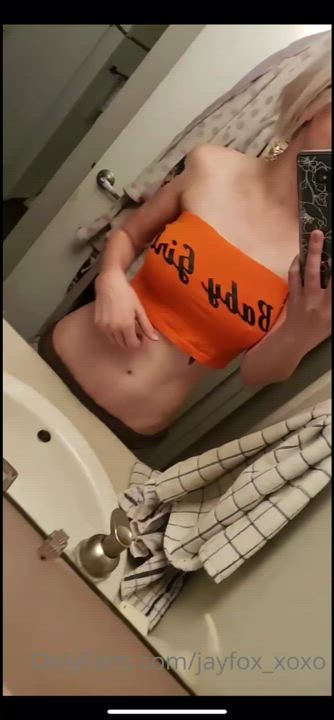 Big Tits Blonde Boobs Petite Tattoo Teen Porn GIF by jayfox_xoxo