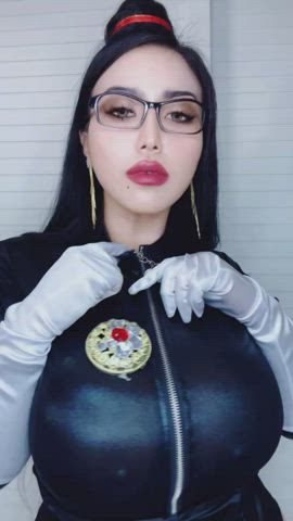 asian big tits boobs cosplay glasses clip