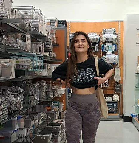 Come Shopping And I'll Show You My Tits