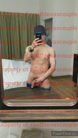Hotel Husband Selfie Porn GIF by southtexascouple