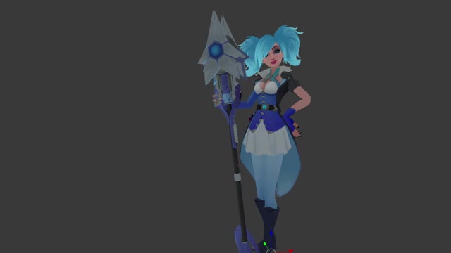 Evie's Unused/Old Turn 90 Animations (You can see differences between 90 Turns animations)