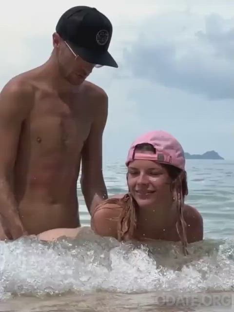 beach blowjob doggystyle fucking machine missionary outdoor public rough topless