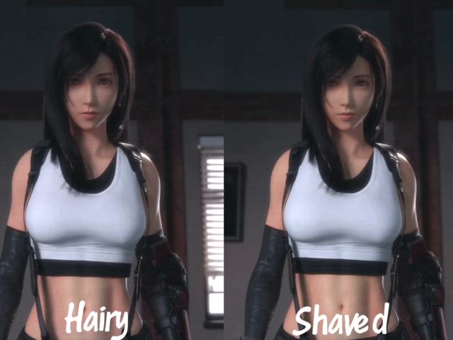 Tifa says,"Hairy or Shaved?" (lvl3toaster) [Final Fantasy]