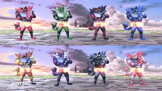 Super Smash Bros Ultimate | All Characters Alternate Costumes in Action